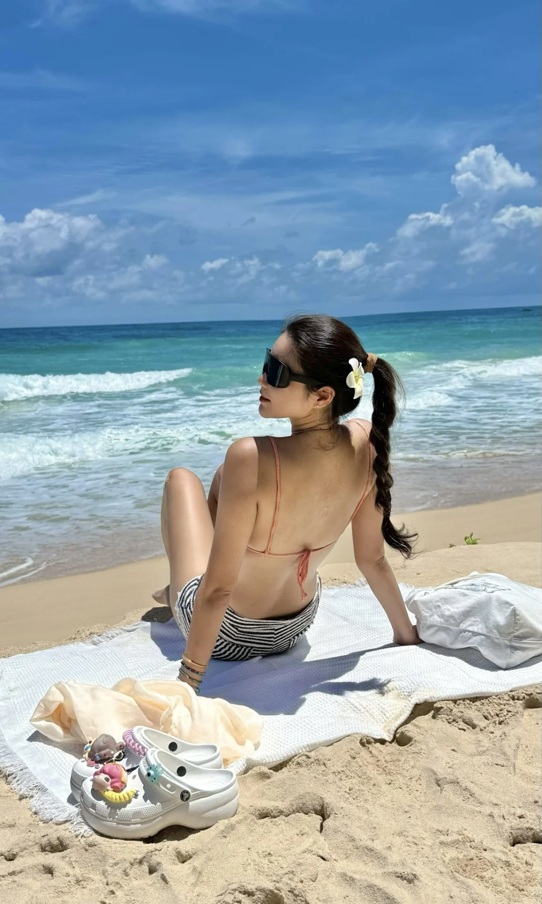 海岛限定黑皮辣妹🌴
