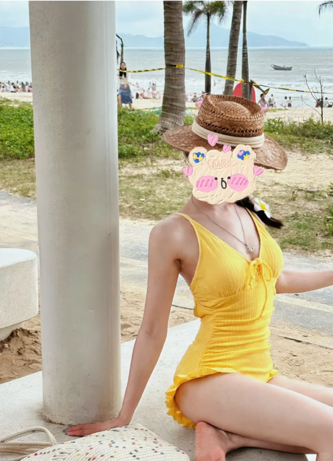 🌞🍋元气太阳泳衣｜把多巴胺焊死在身上！
