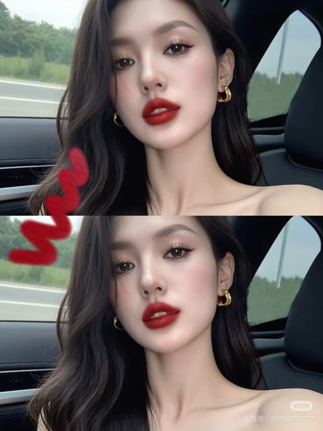 这种明艳艳的美人妆上哪学啊