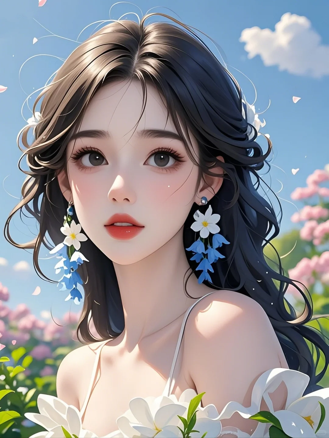 治愈插画/浪漫夏日氛围