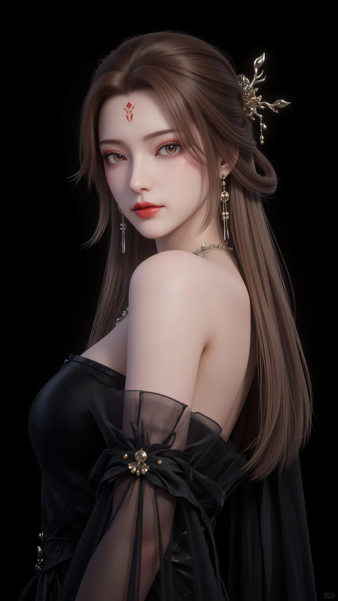 国漫女神丨黑莲花