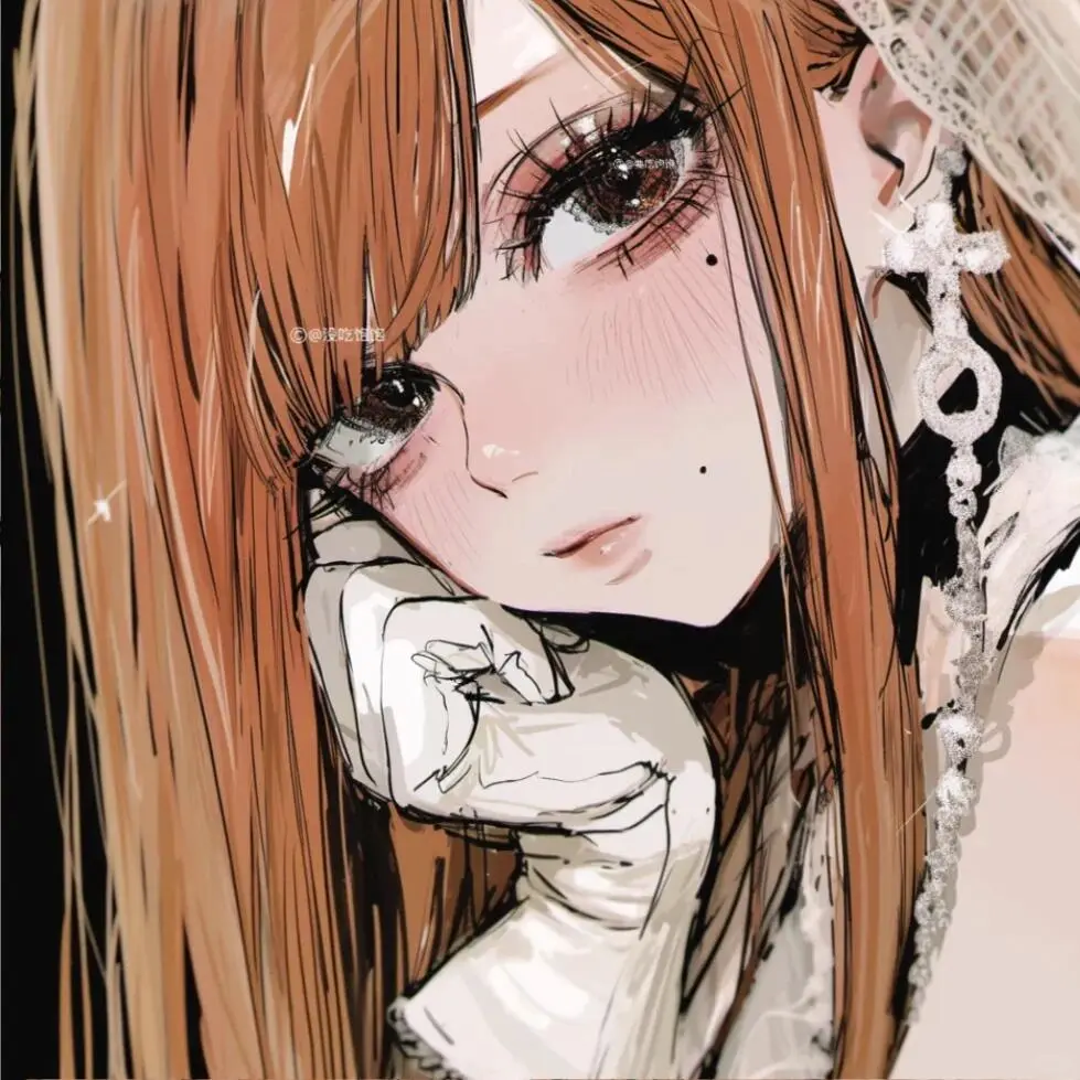 WeChat女漫｜古早感唯美画风旧漫头像