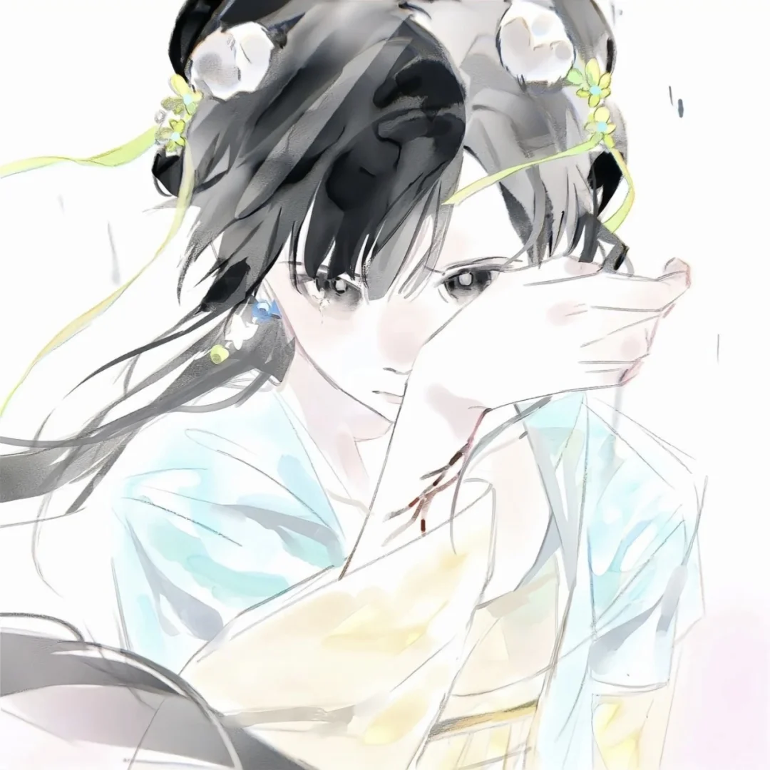 WeChat|古风女头|我是人间客 闲来听花语