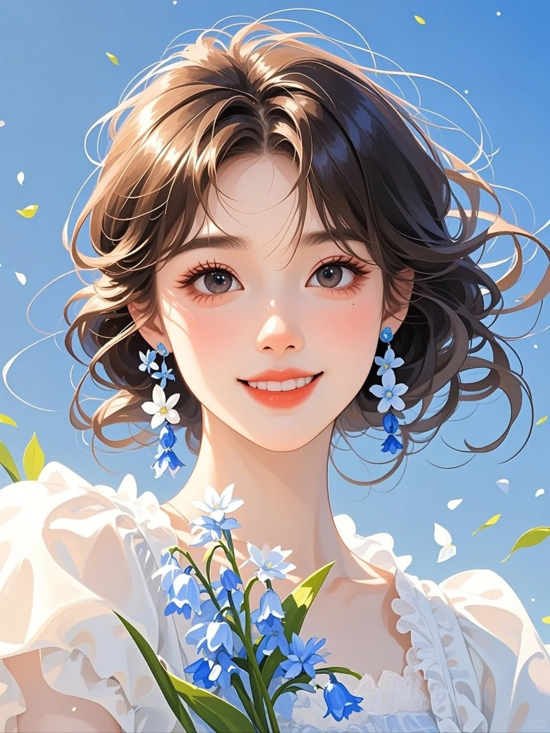 治愈插画/浪漫夏日氛围