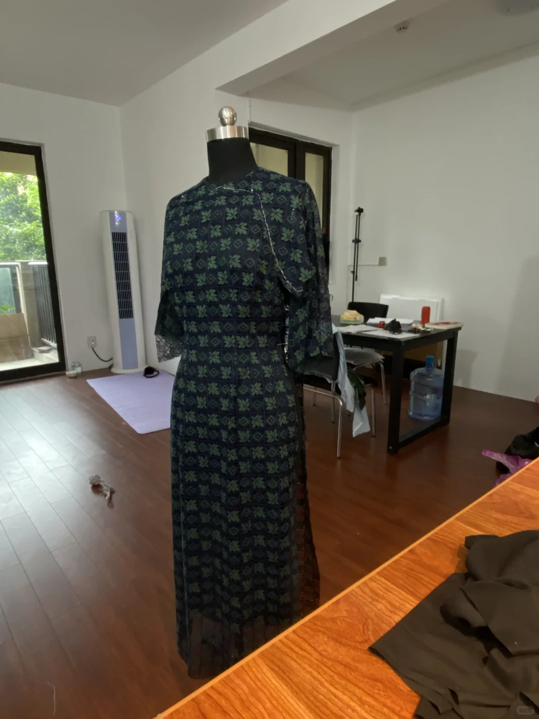 给157的小个子邻居姐妹做的蕾丝旗袍