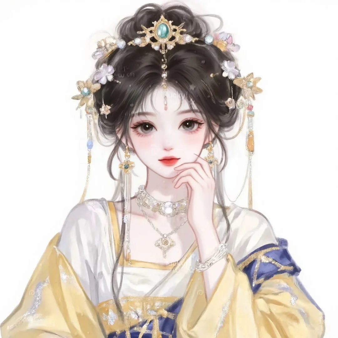 唯美、古风女头