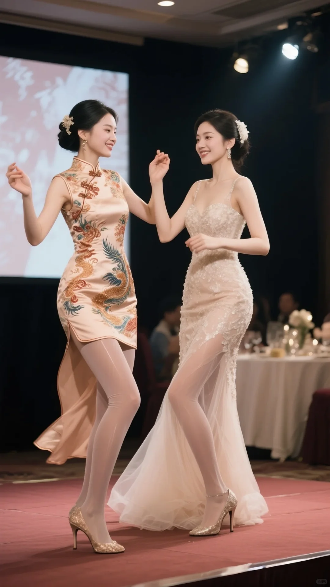 真的好美！旗袍舞太惊艳了～