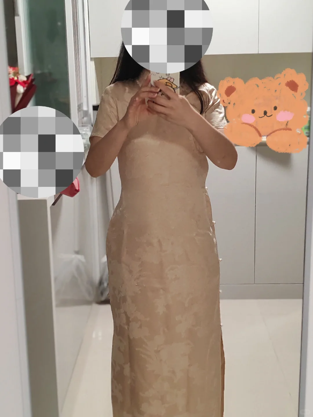 注意保定高阳县赵通村的xx旗袍