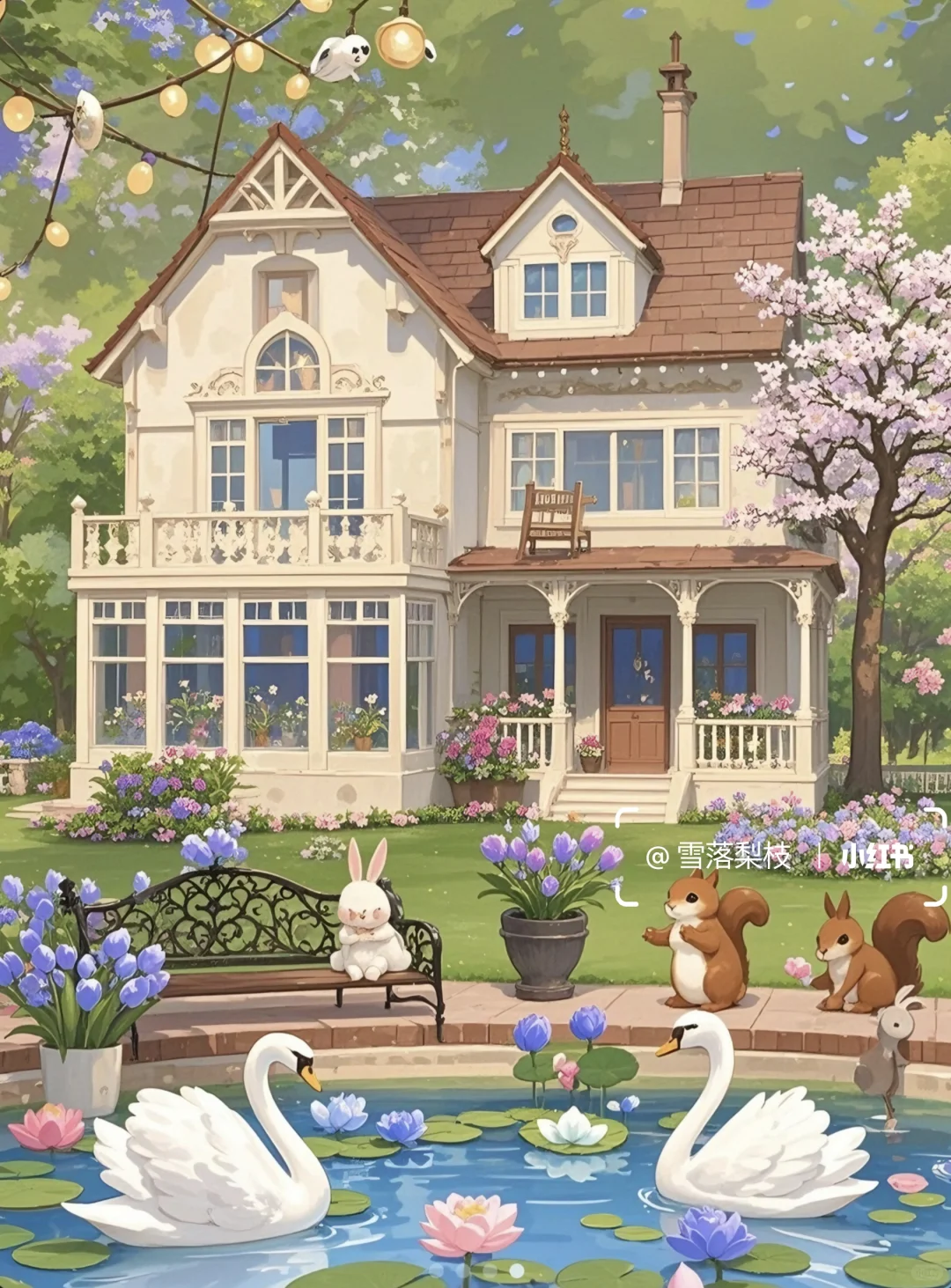 白色花园洋房