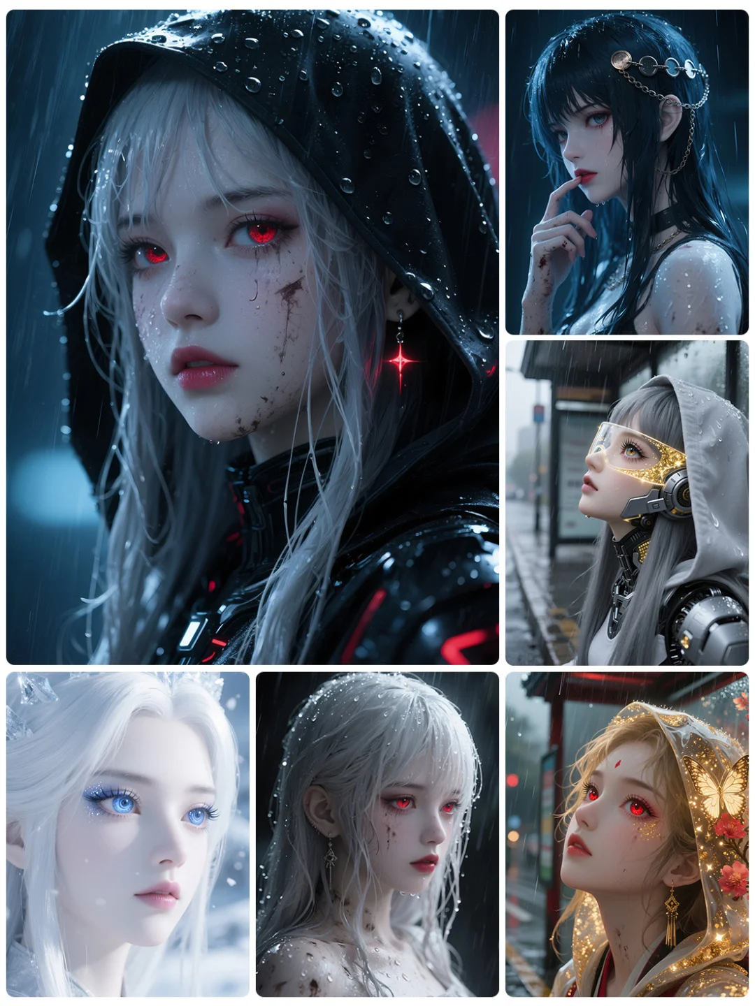 唯美超清女生头像丨AI绘画丨41集