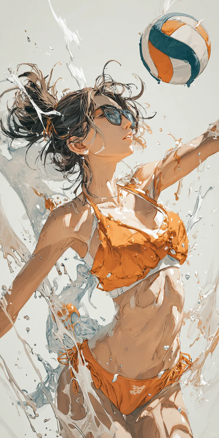 沙滩排球~