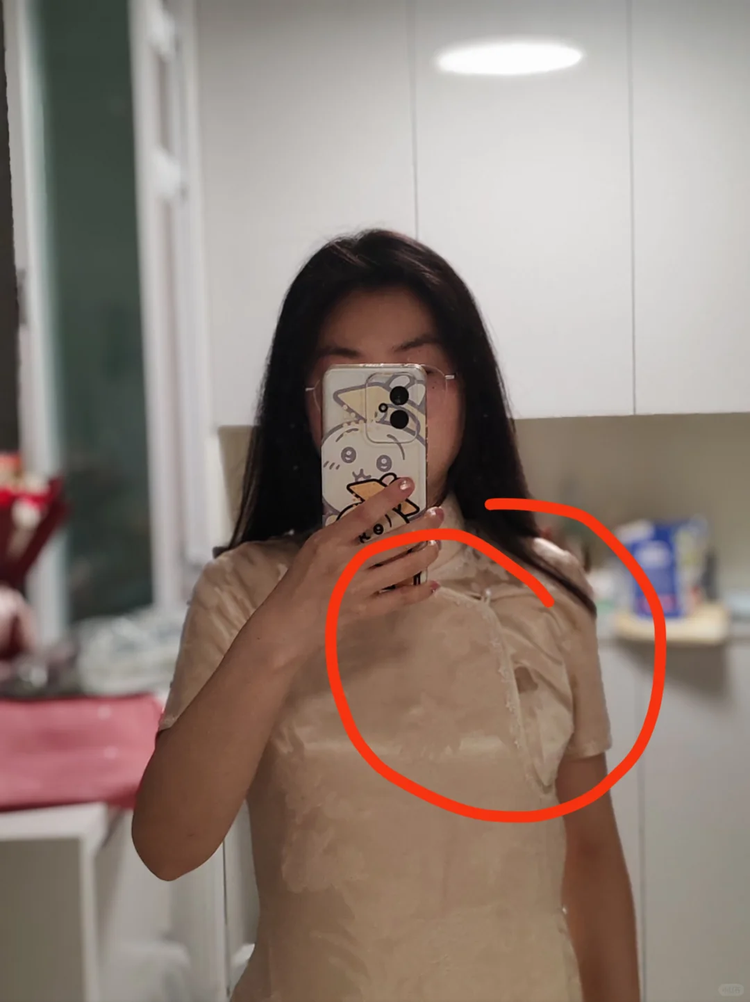 注意保定高阳县赵通村的xx旗袍