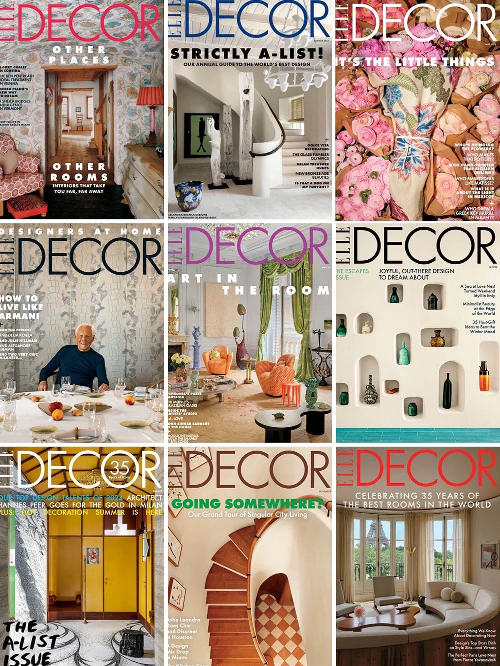 美版《ELLE Decor》美式风格/豪宅灵感库！