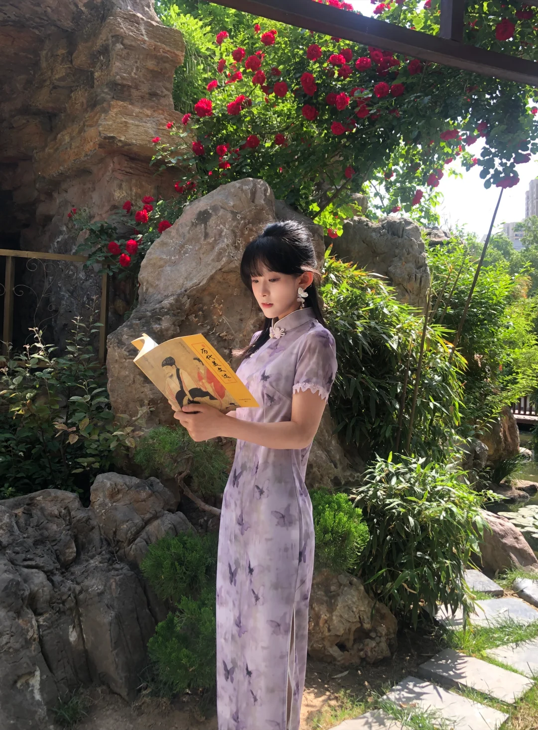 不愧是旗袍🦋～