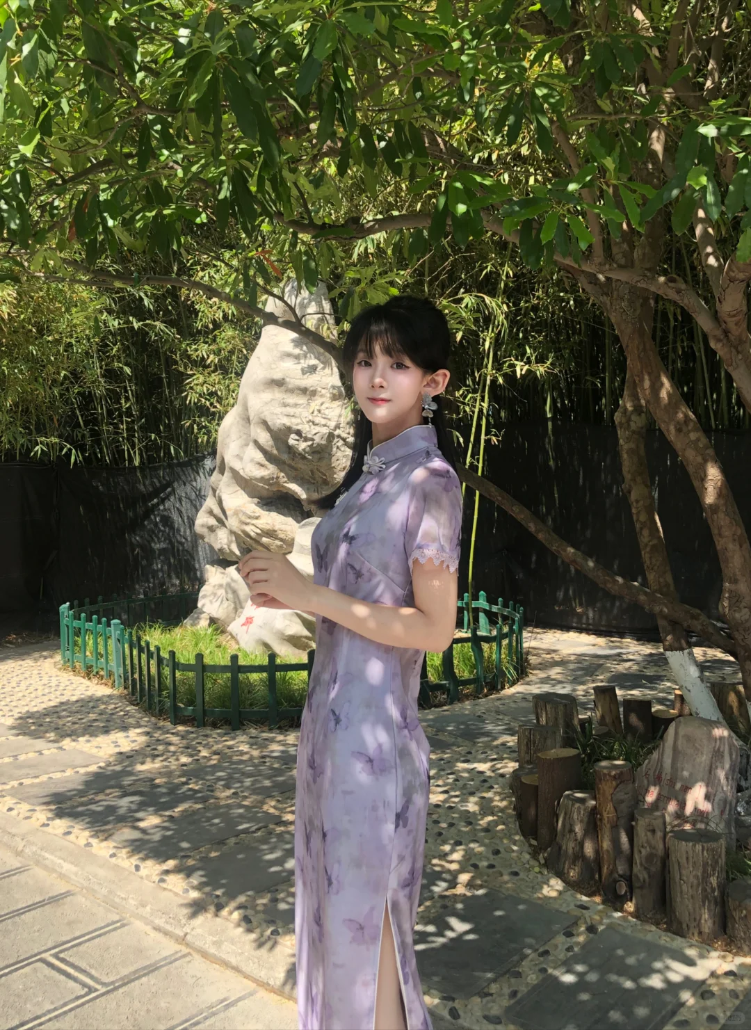 不愧是旗袍🦋～