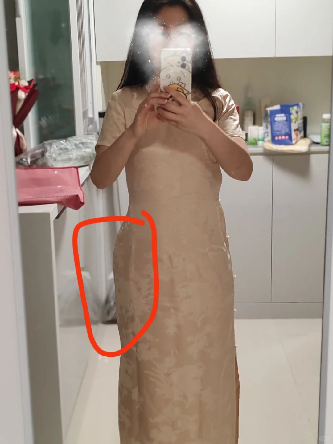 注意保定高阳县赵通村的xx旗袍