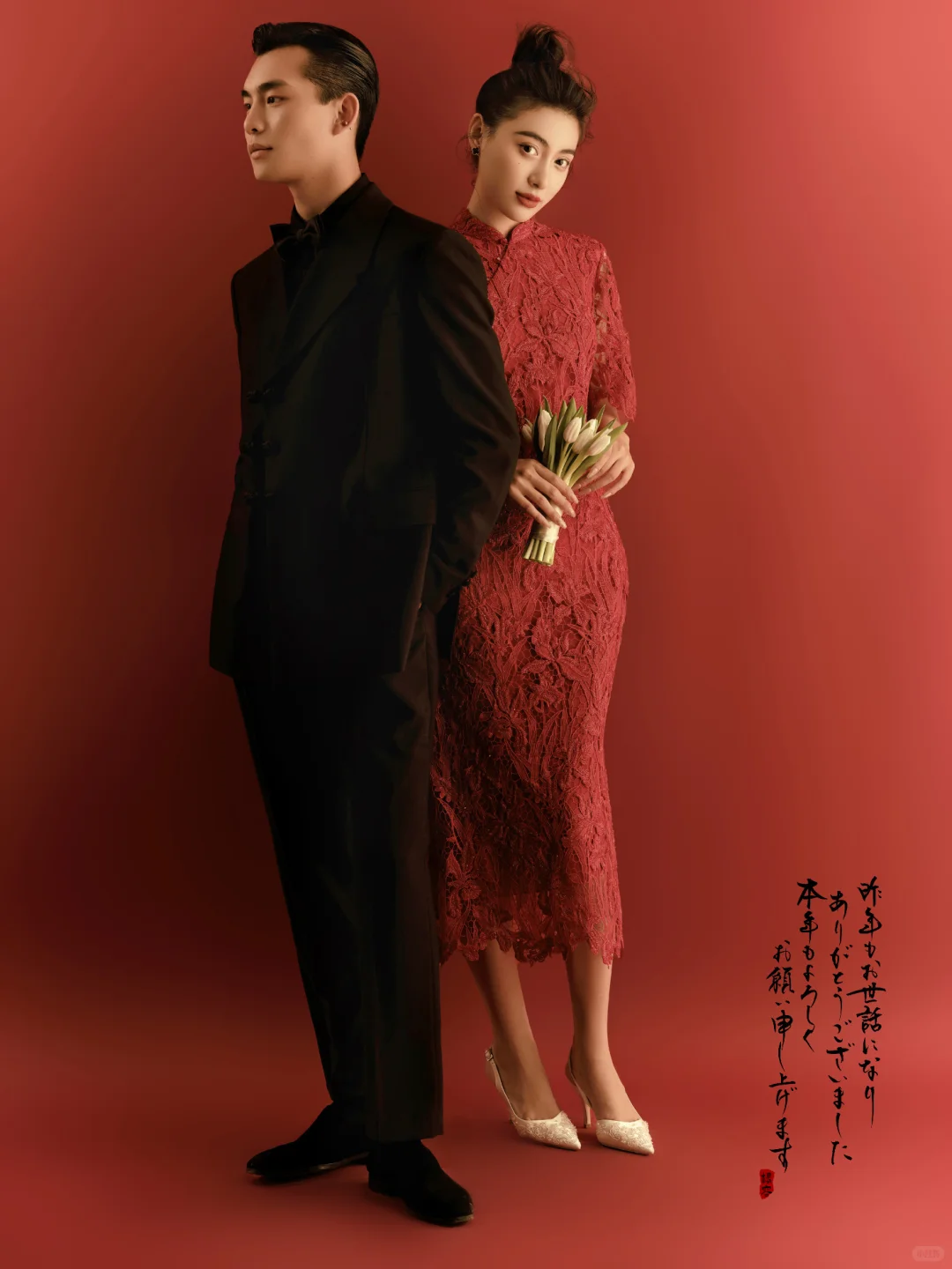 是更适合中国新娘体质的旗袍婚纱照！！！