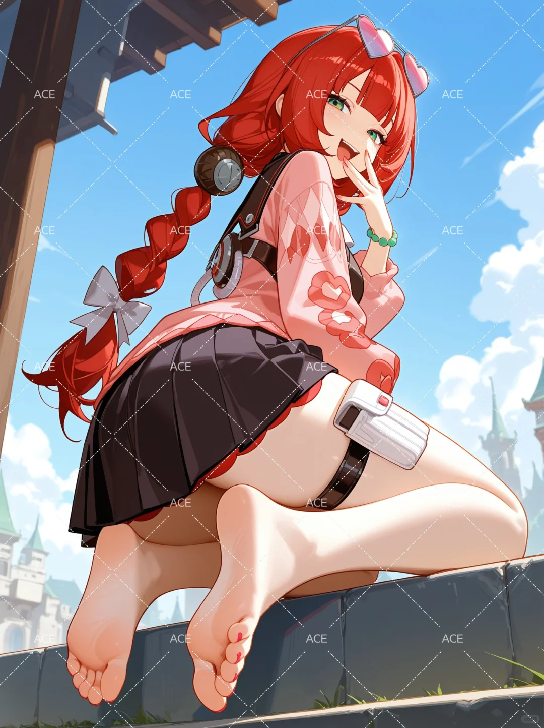 每日壁纸 浮波柚叶