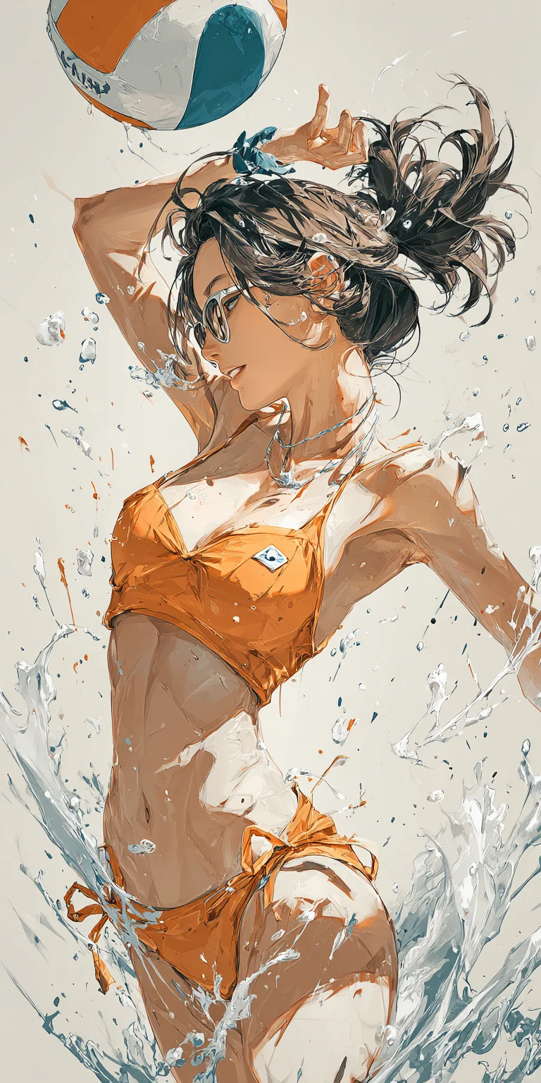 沙滩排球~