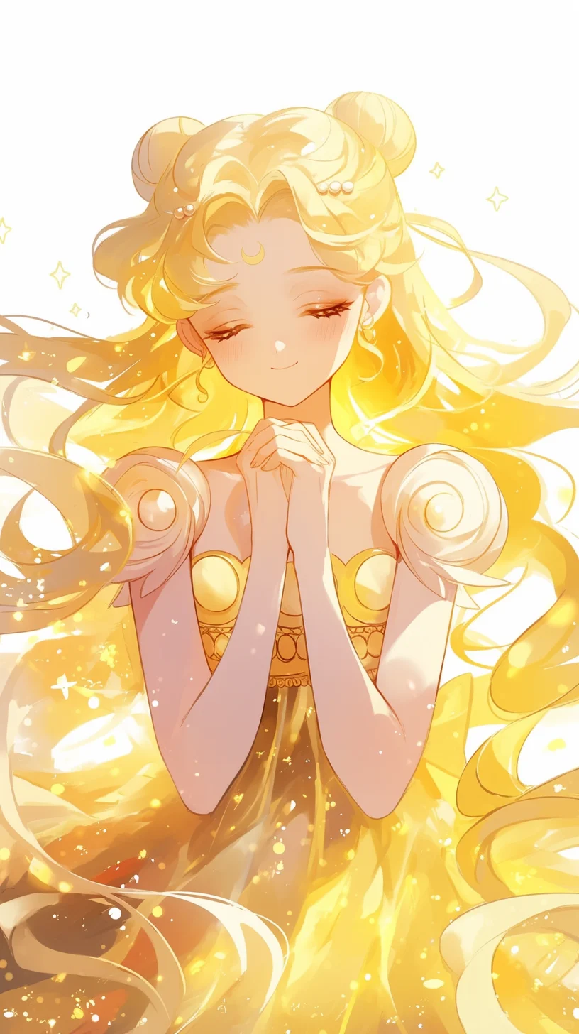 唯美壁纸🫧她好美🌙她说，要代表月亮消灭你