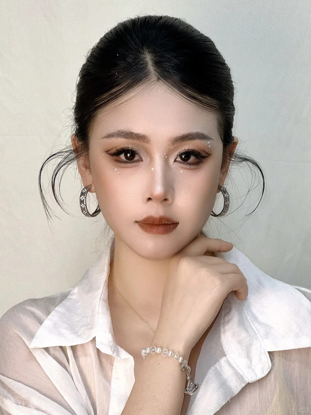 妥妥的女神范儿