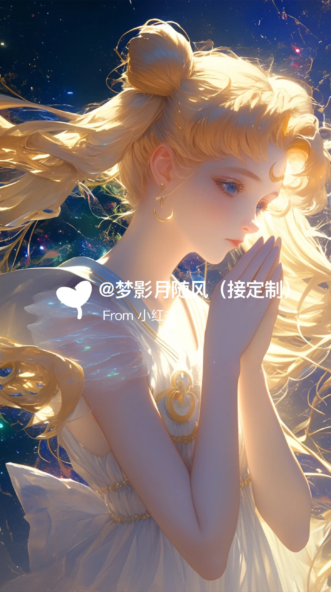 夜空下的祝福1💓美少女战士手机壁纸