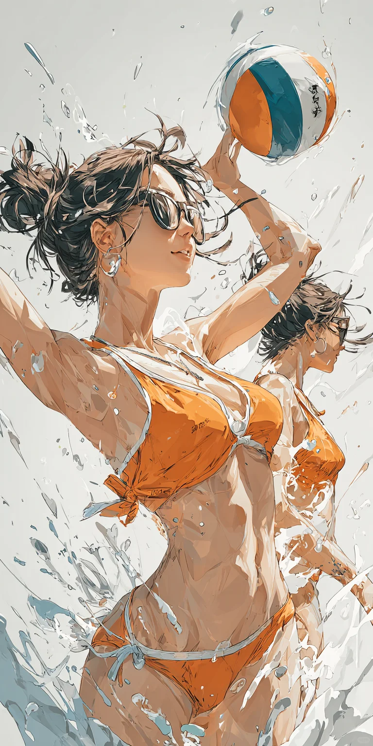 沙滩排球~