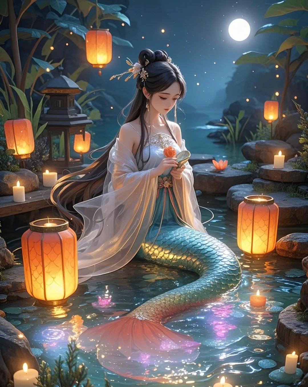 古风 | 星目含情添韵致，柳腰触绪动仙歌
