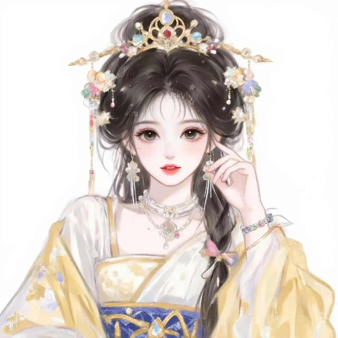 唯美、古风女头
