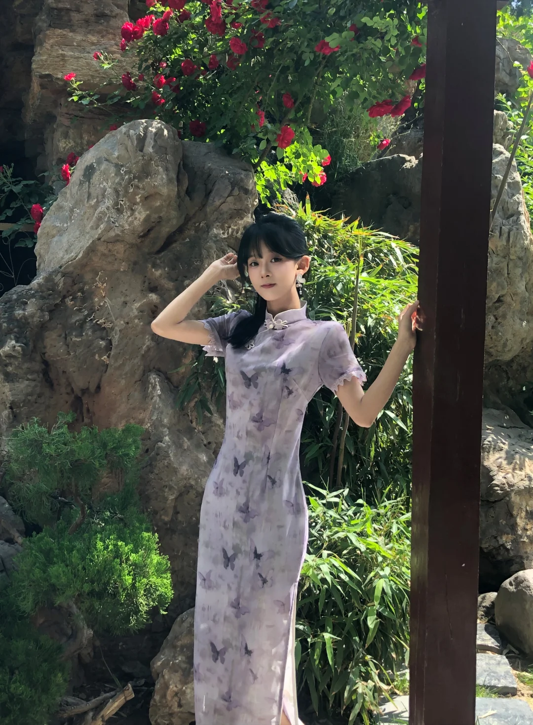 不愧是旗袍🦋～