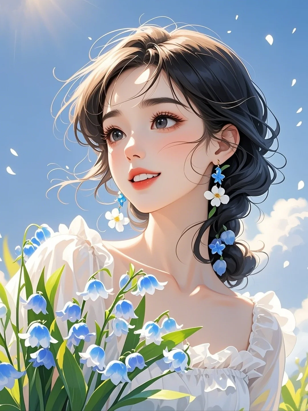 治愈插画/浪漫夏日氛围