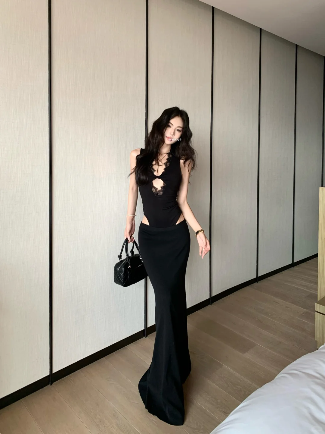 黑色蕾丝，纯欲性感并存❗️❗️