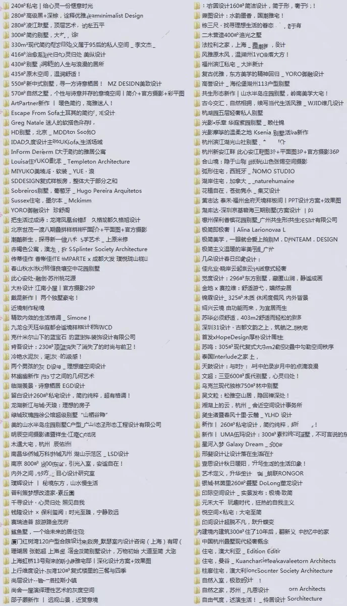 2025年全案设计方案合集 豪宅别墅大平层样