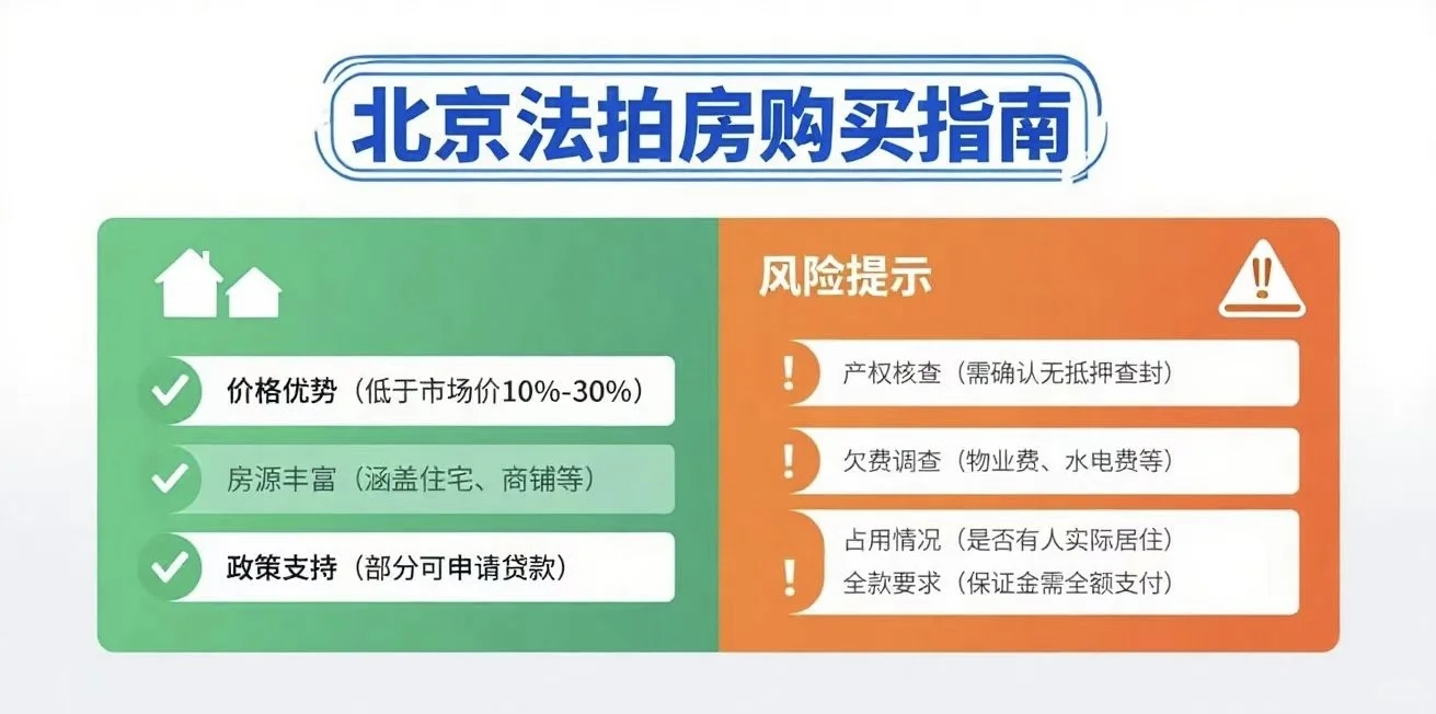 北京法拍房，一边是香饽饽，一边是坑你没商量