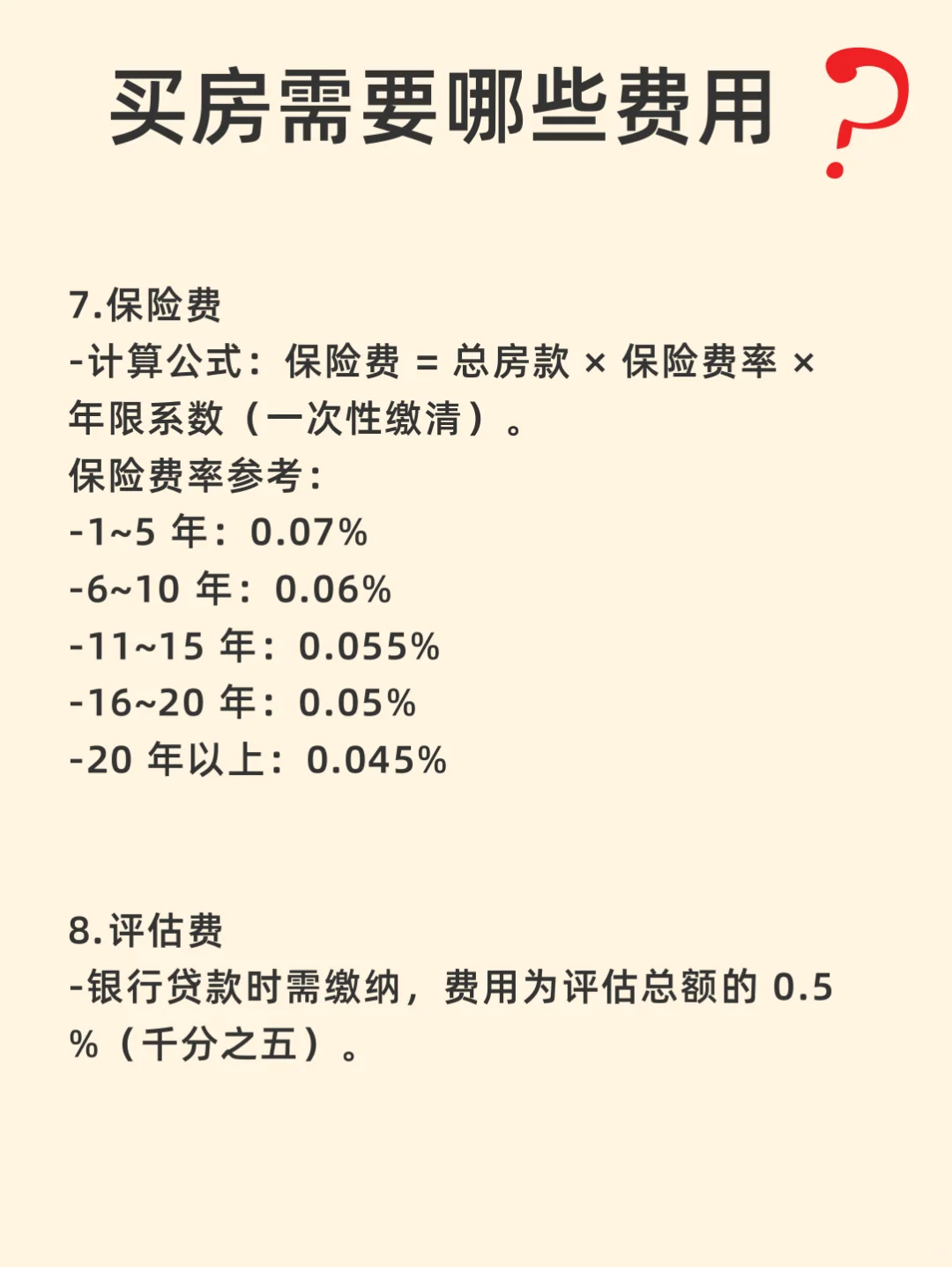 原来买房，不止首付