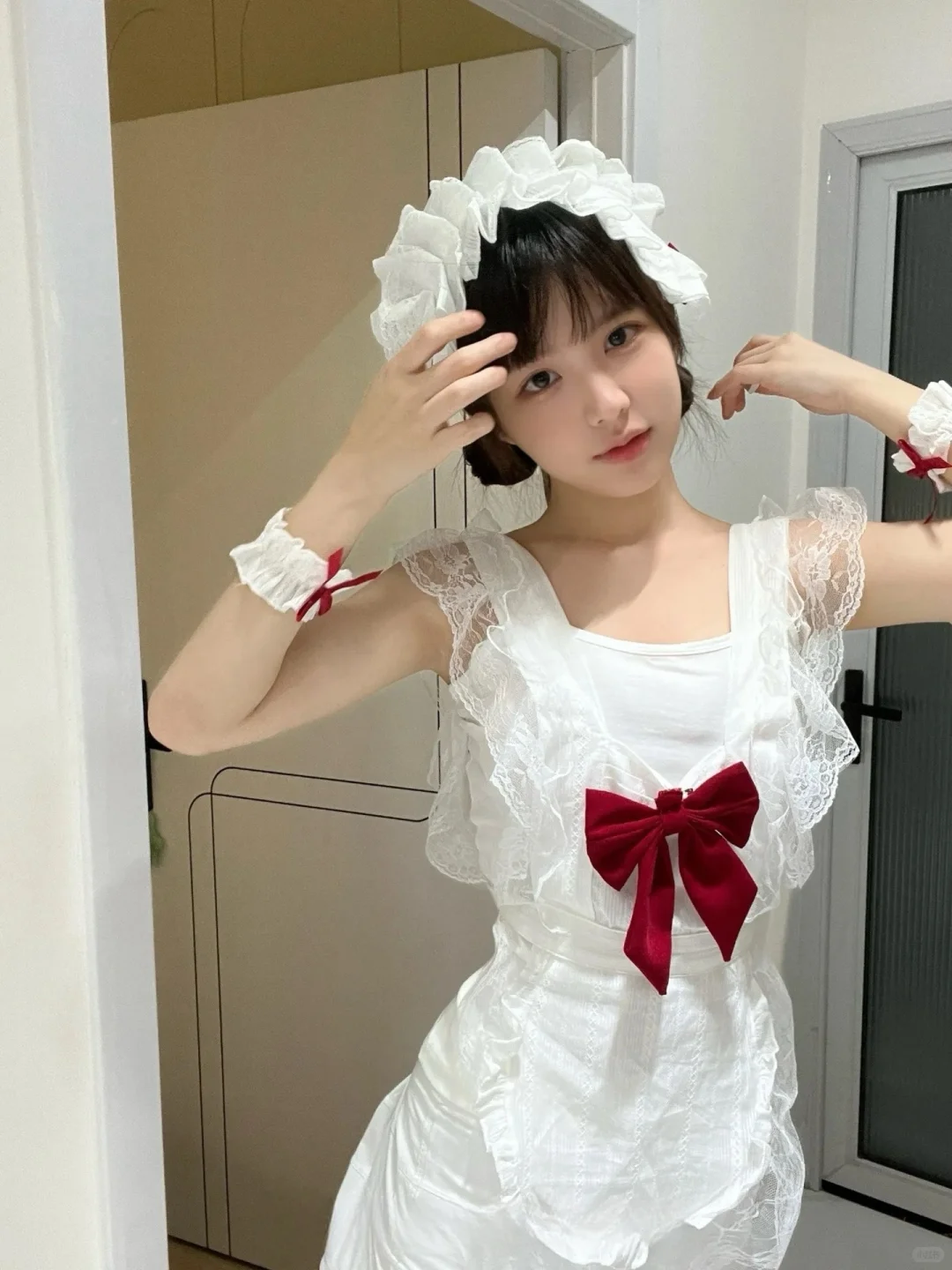 纯欲女仆装🆘 约会直接杀疯了
