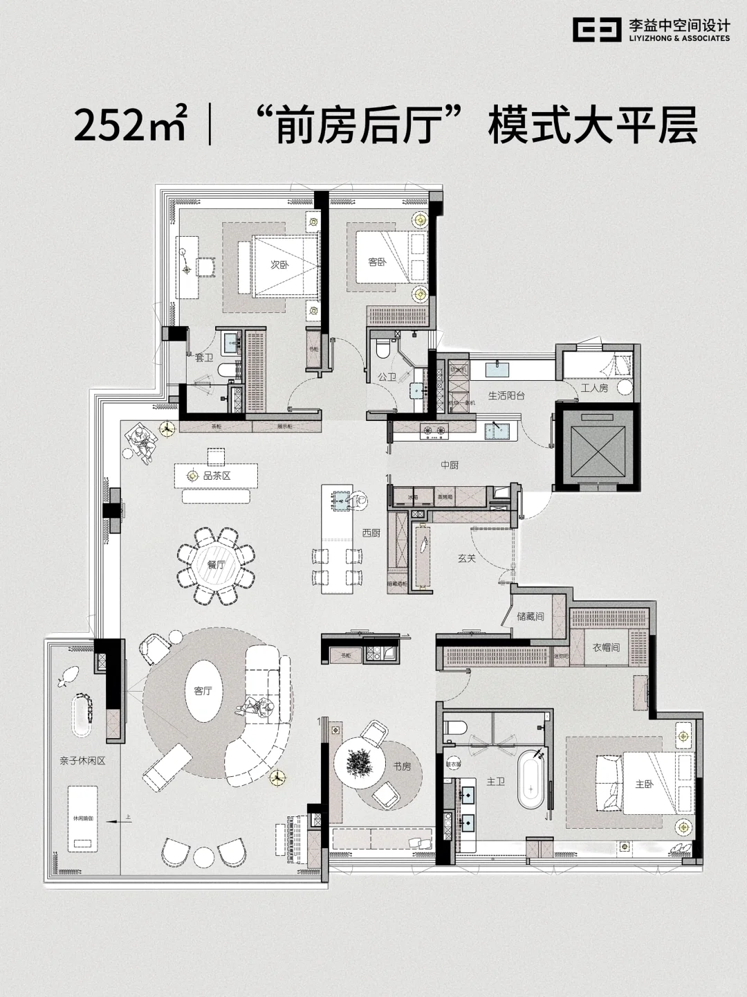 252㎡大平层｜豪宅户型新模式，客户会买单吗？