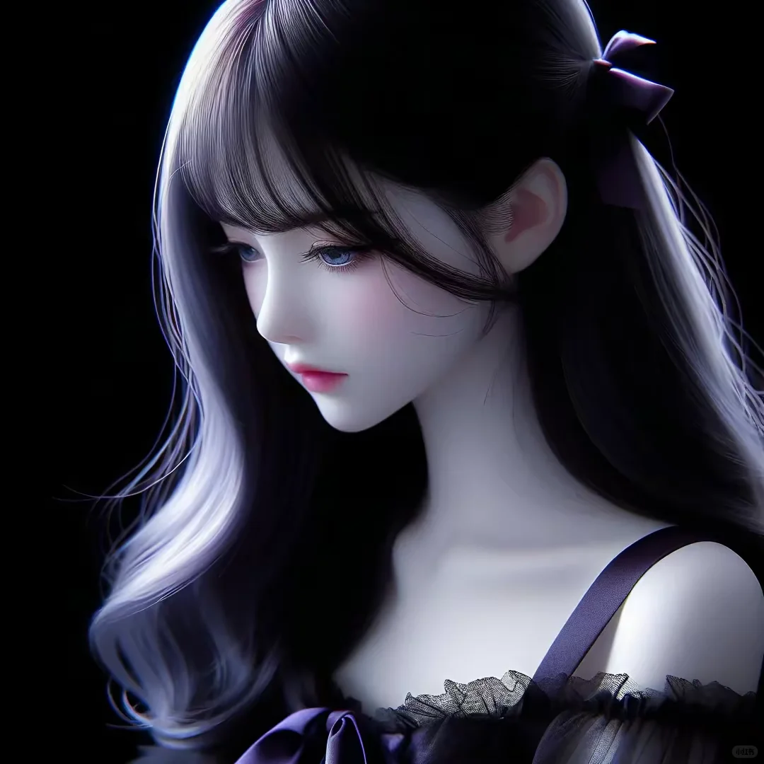 清冷系古风女孩头像，绝！