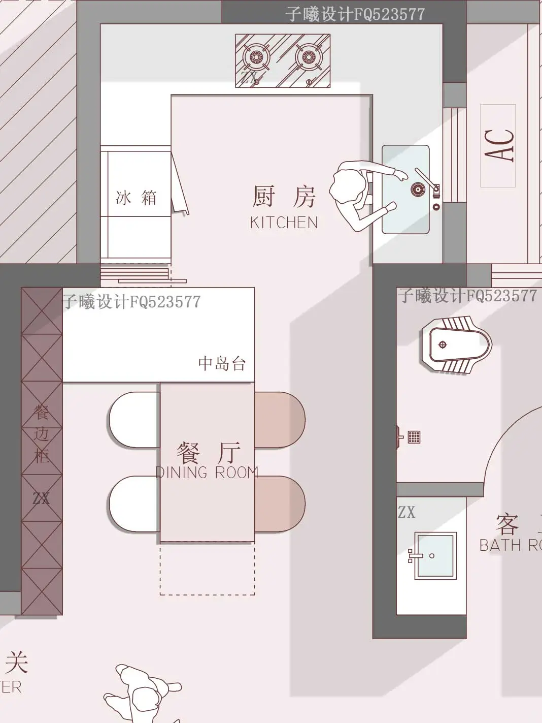 122㎡户型改造|独居女生的家是怎么样的？
