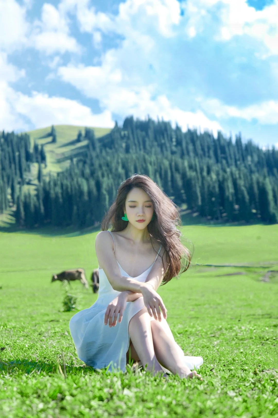 那拉提草原，是出片能出累的程度