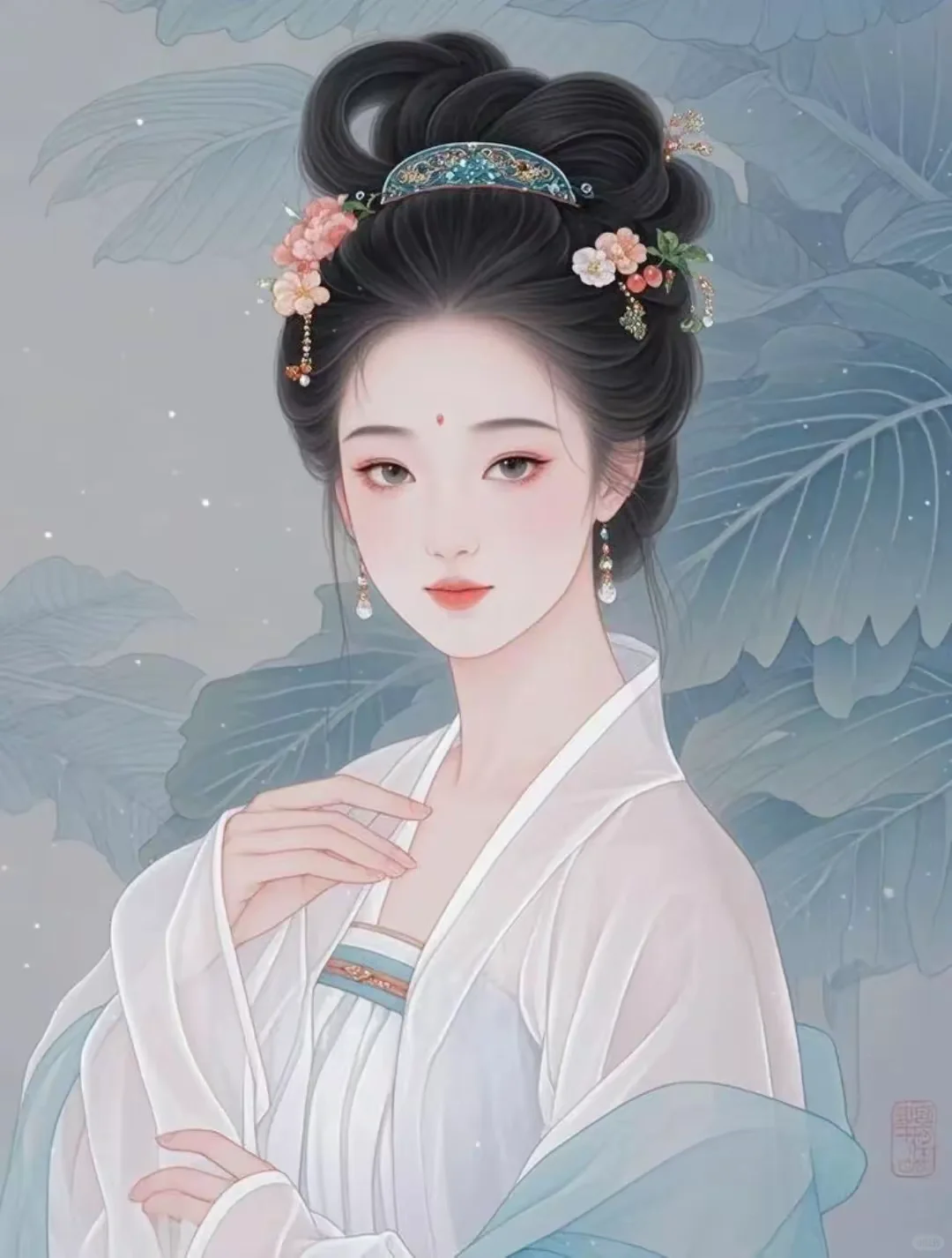 这才是中国的美人。
