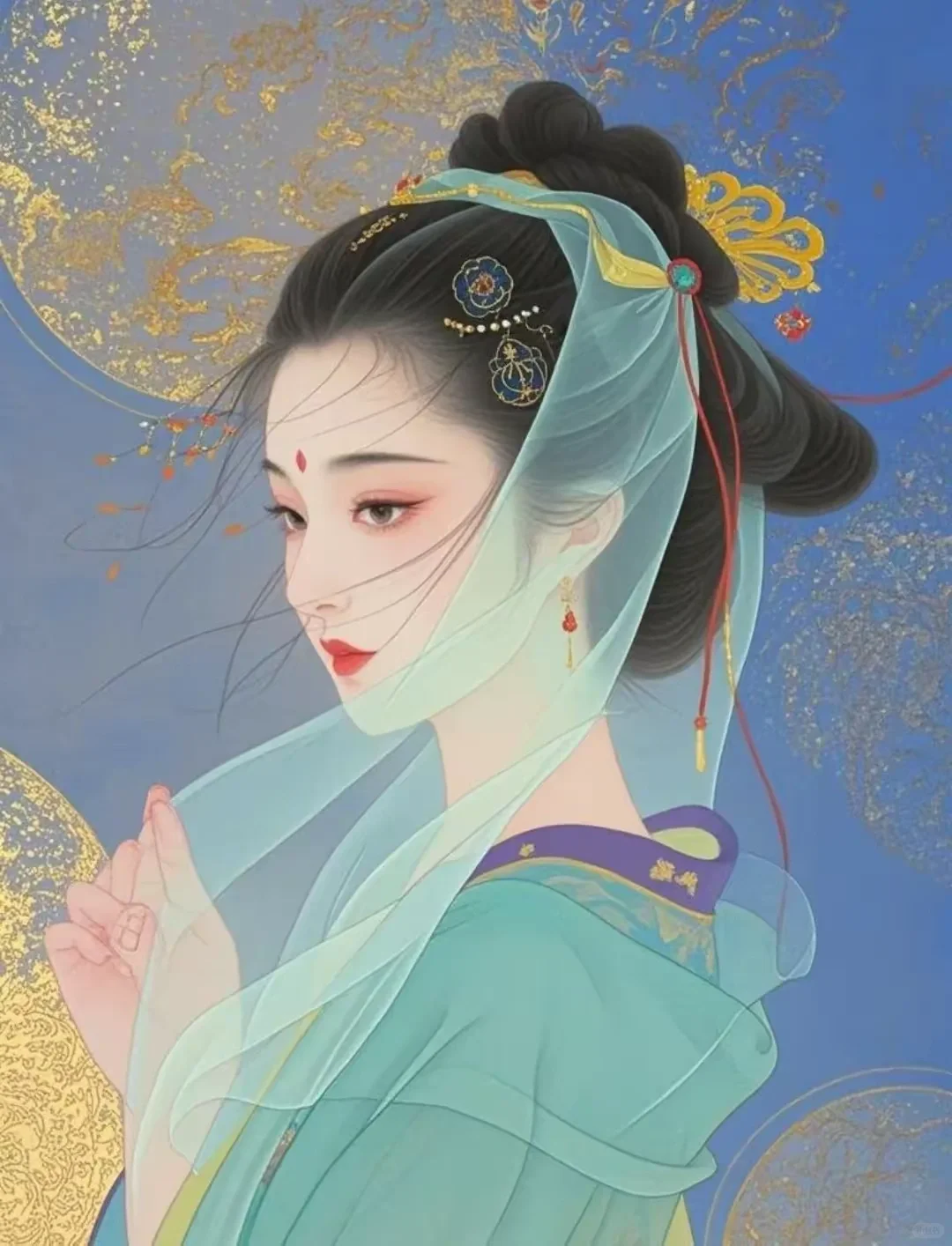 这才是中国的美人。