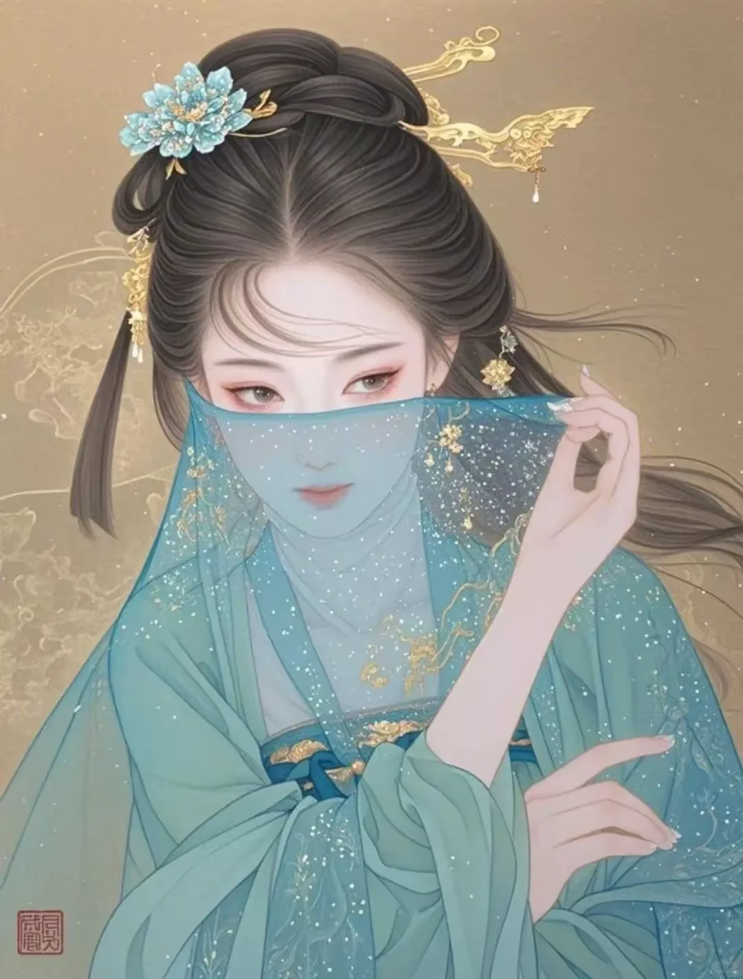 这才是中国的美人。