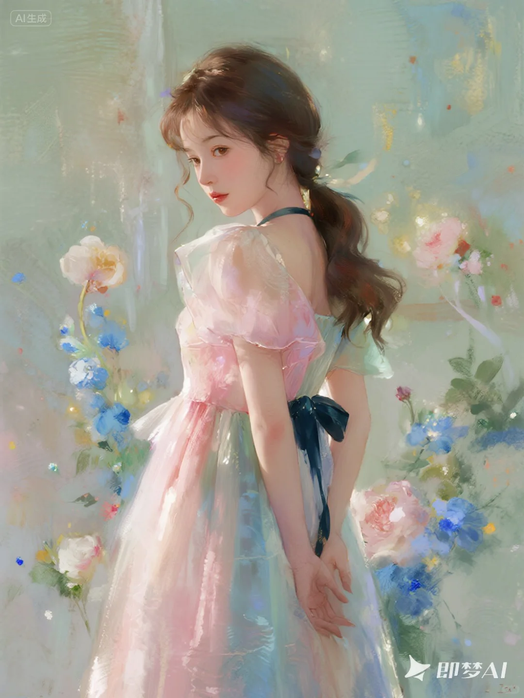 绝世美人，仙一般的存在～🌸🌸