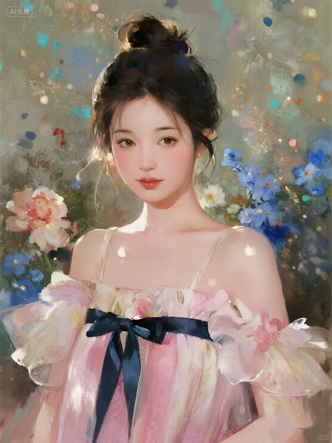 绝世美人，仙一般的存在～🌸🌸