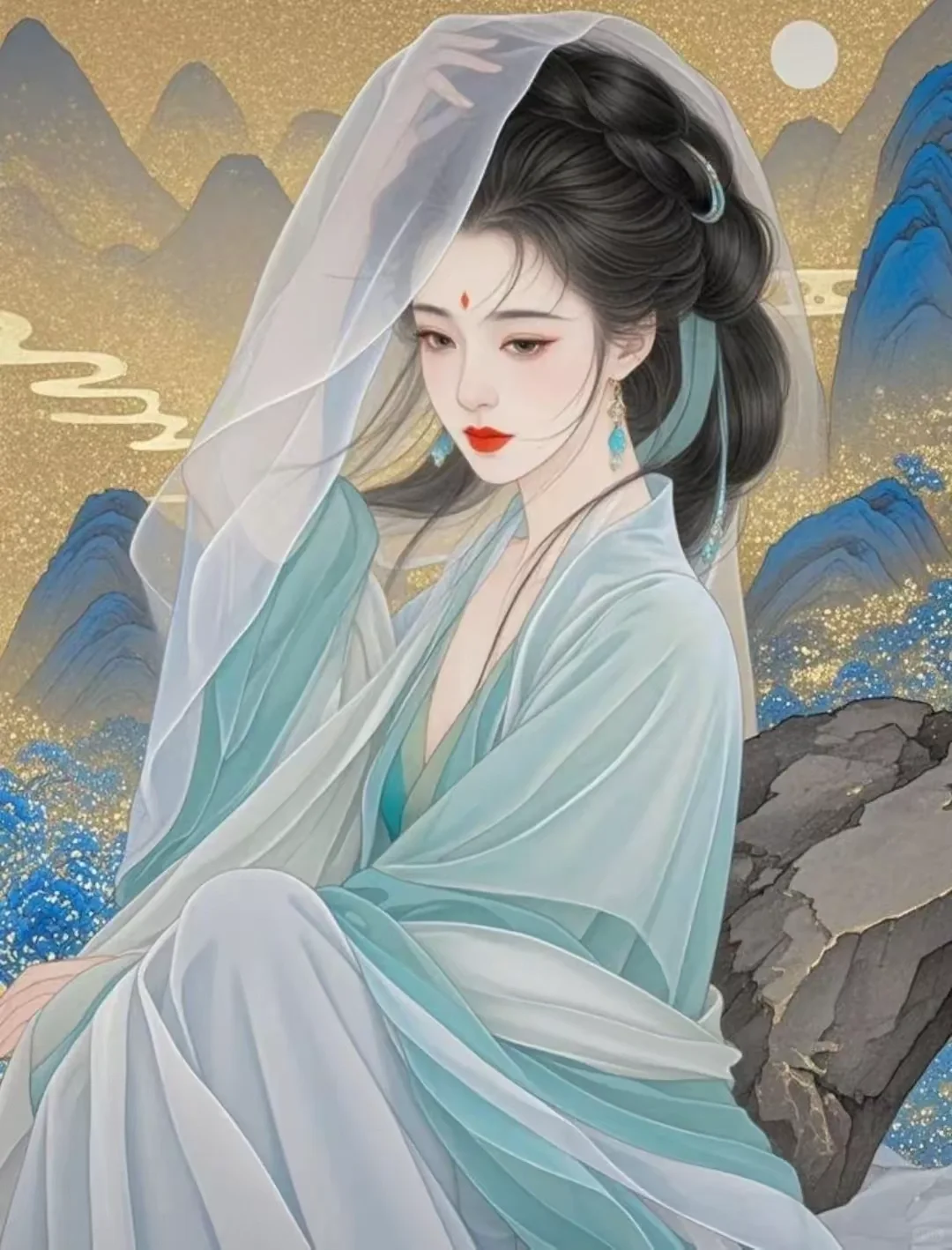 这才是中国的美人。
