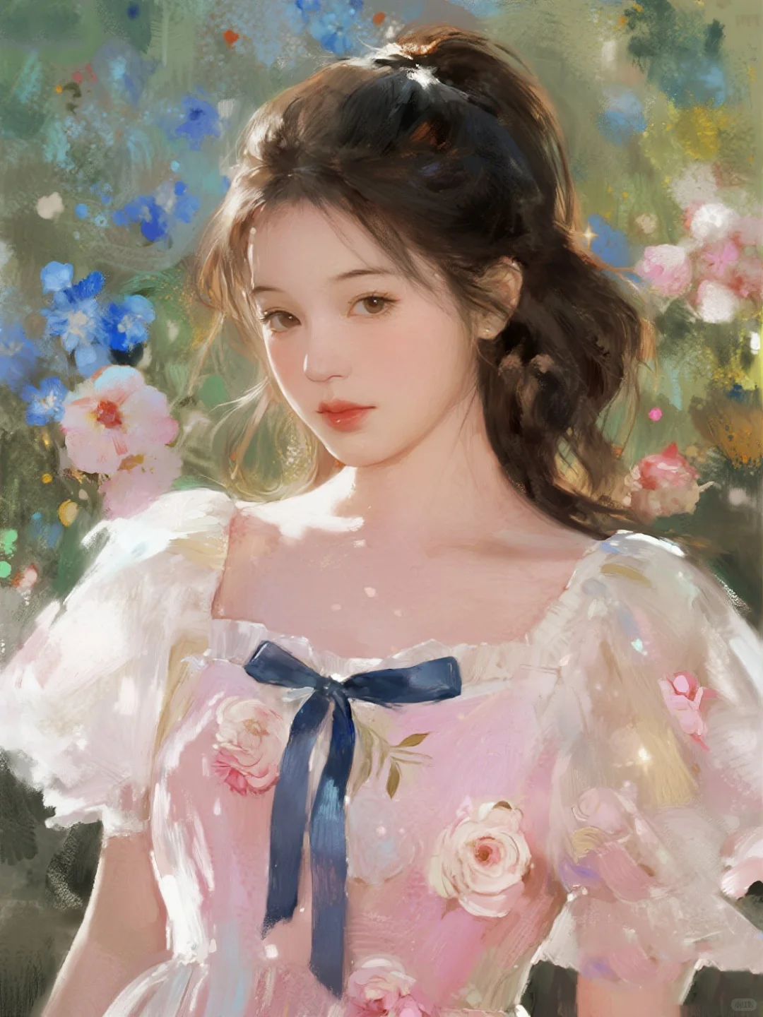 绝世美人，仙一般的存在～🌸🌸
