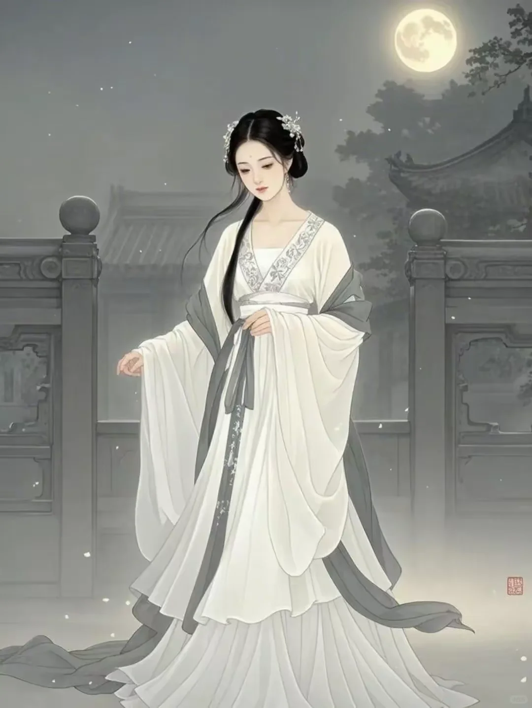 这才是中国的美人。
