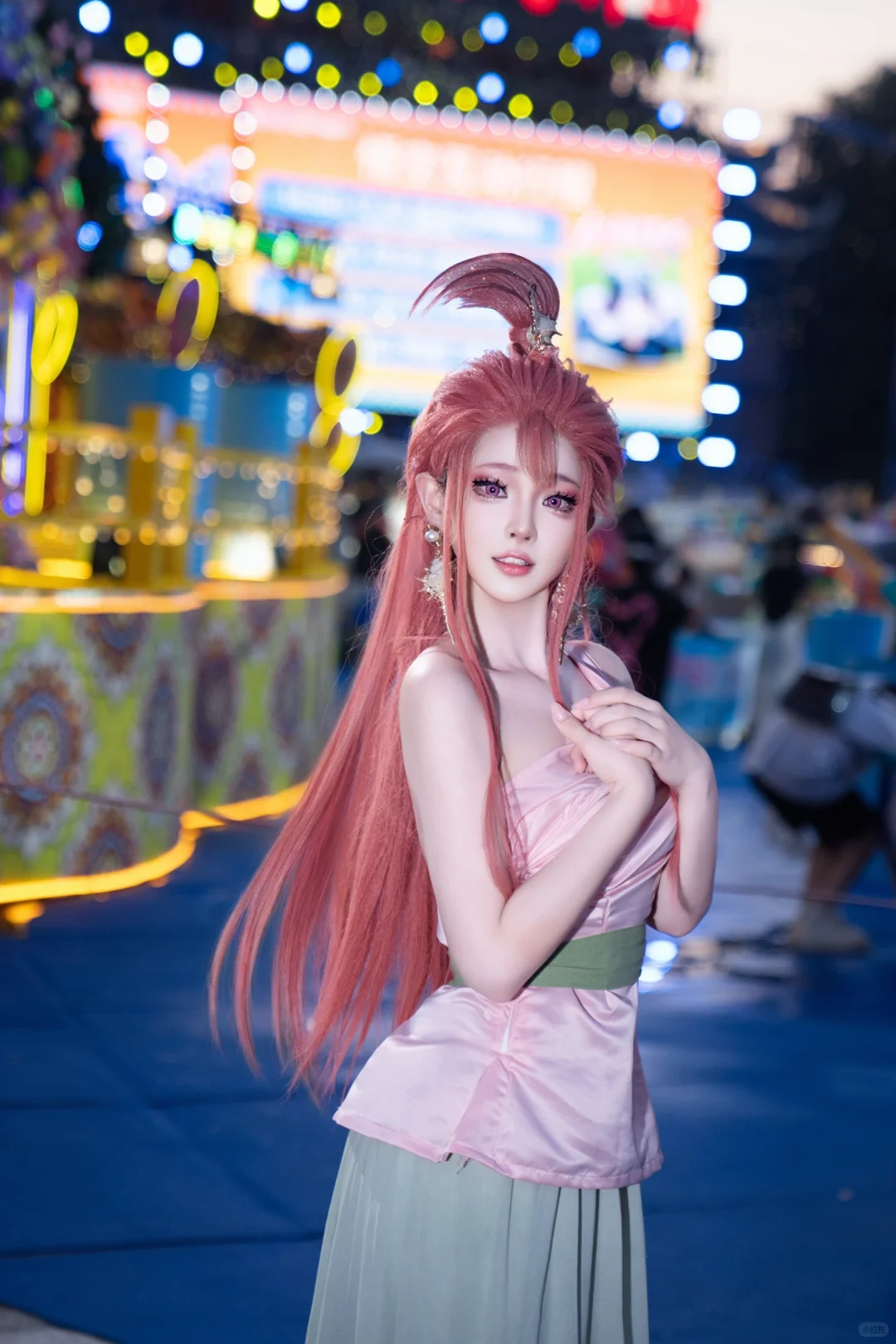 小龙女也上岸来过泼水节咯💧