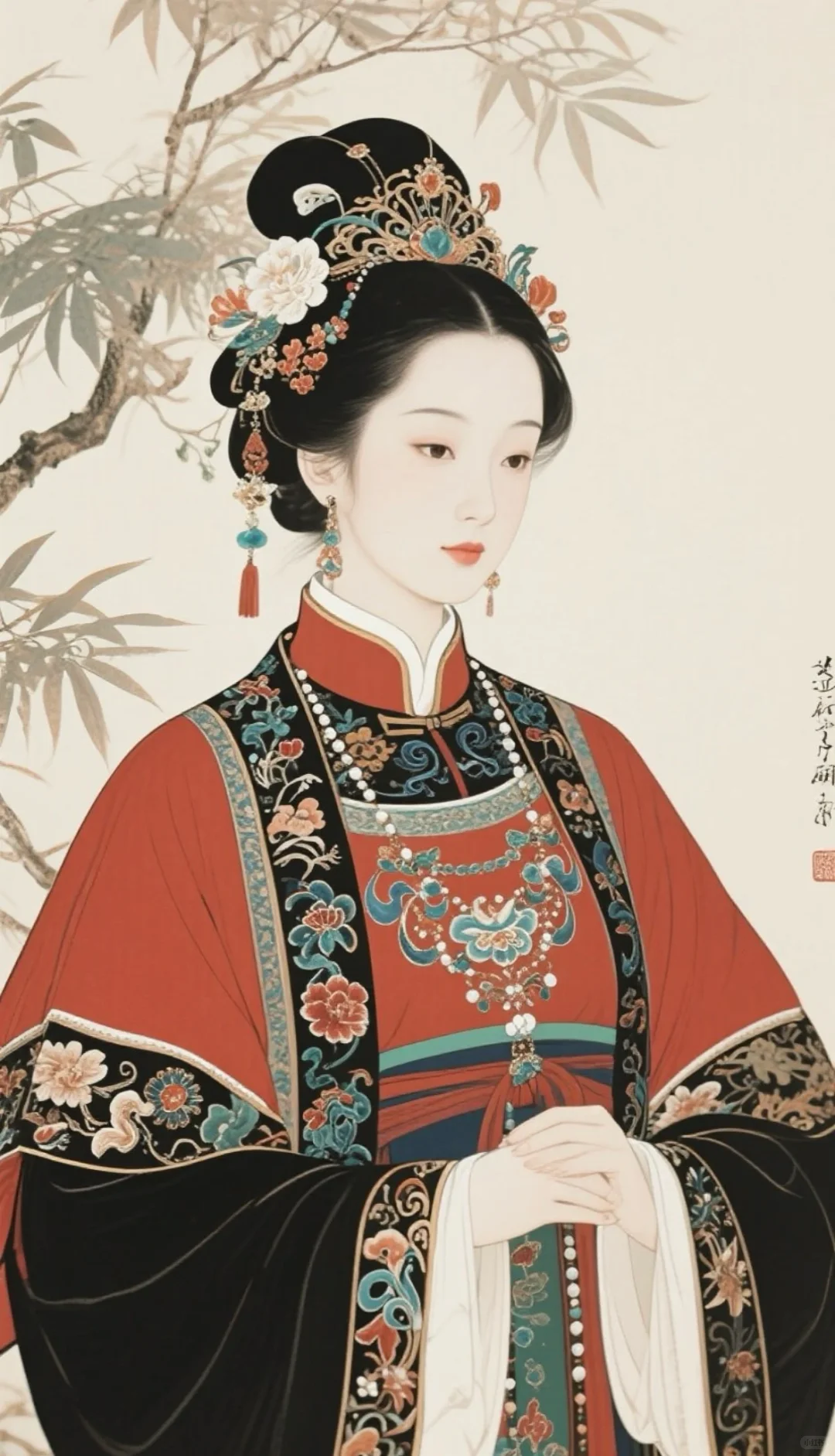 这才是古代美人啊，太美了！